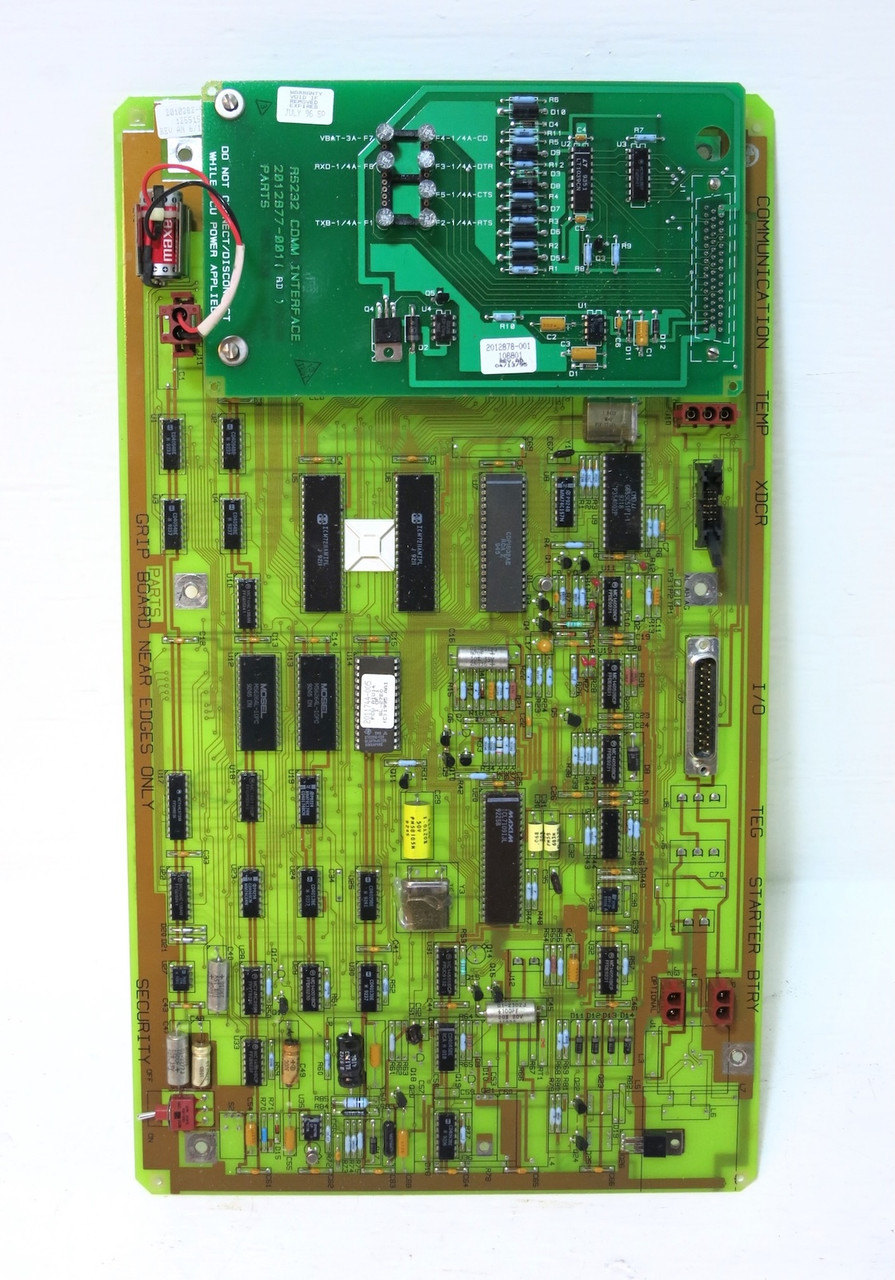 AAI 2010282-901 + 2012878-001 Control Board PCB 2010281-001 2012877-001 Card PLC (DW3351-1)