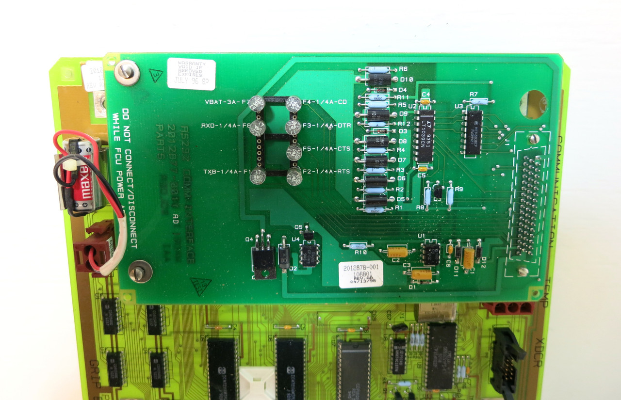 AAI 2010282-901 + 2012878-001 Control Board PCB 2010281-001 2012877-001 Card PLC (DW3351-1)