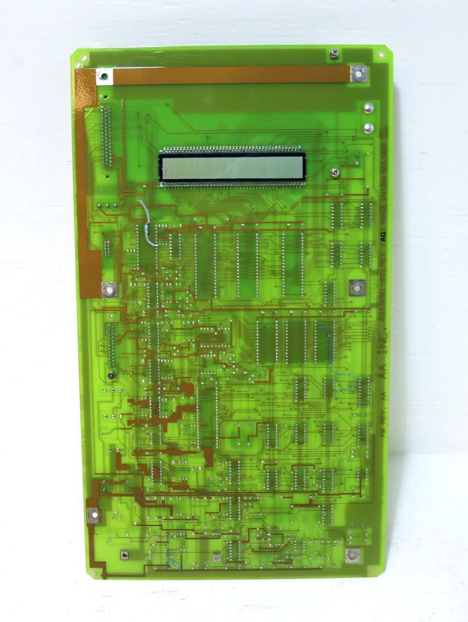 AAI 2010282-901 + 2012878-001 Control Board PCB 2010281-001 2012877-001 Card PLC (DW3351-1)