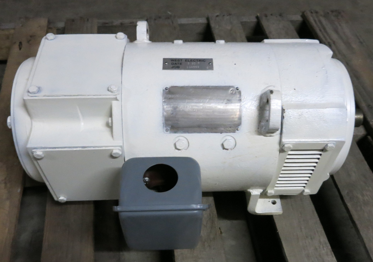 GE KinaMatic Direct Current DC Motor 10 HP 2500/3000 RPM DPFG-BV CD216ATC (GA0622-2)