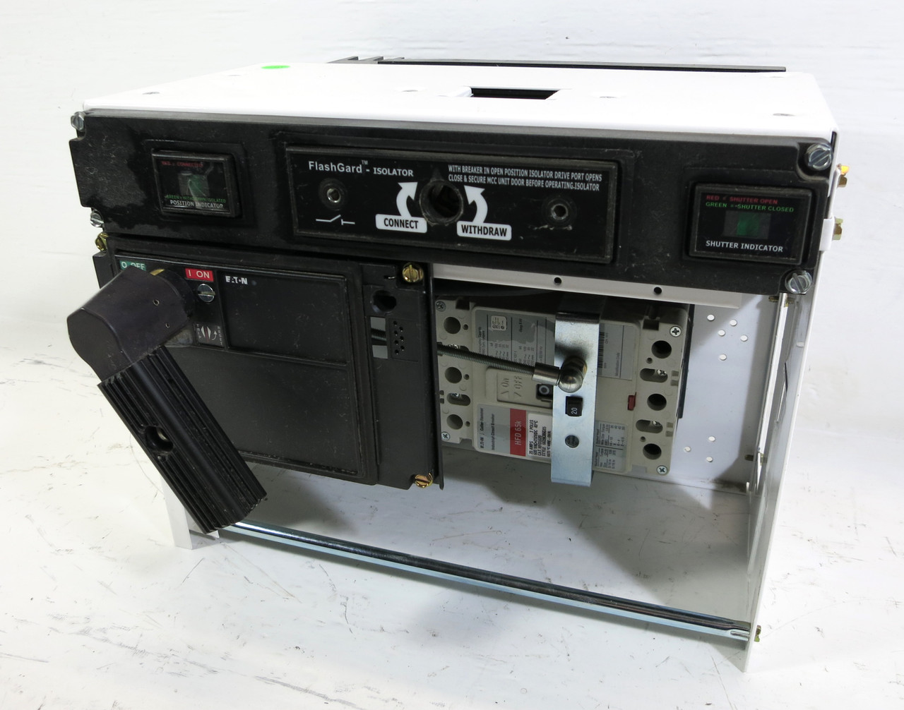 Eaton Freedom FlashGard 20A Breaker Feeder MCC Bucket 12" Flash Guard 20 Amp (DW3392-37)