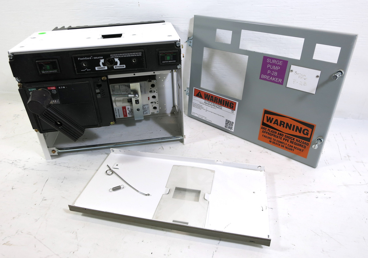 Image of Eaton Freedom FlashGard 15A Breaker Feeder MCC Bucket 12" Flash Guard 15 Amp