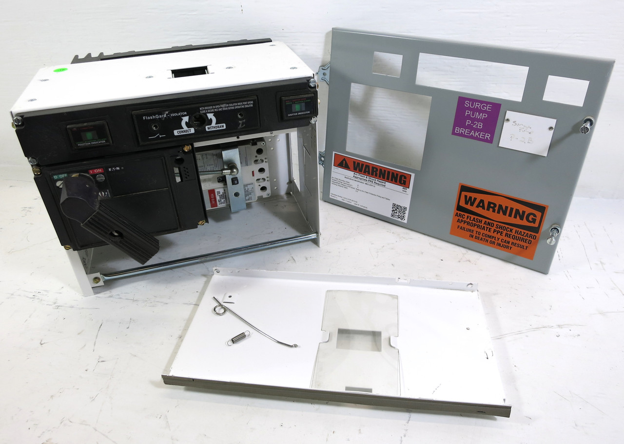 Eaton Freedom FlashGard 80A Breaker Feeder MCC Bucket 12" Flash Guard 80 Amp (DW3395-1)