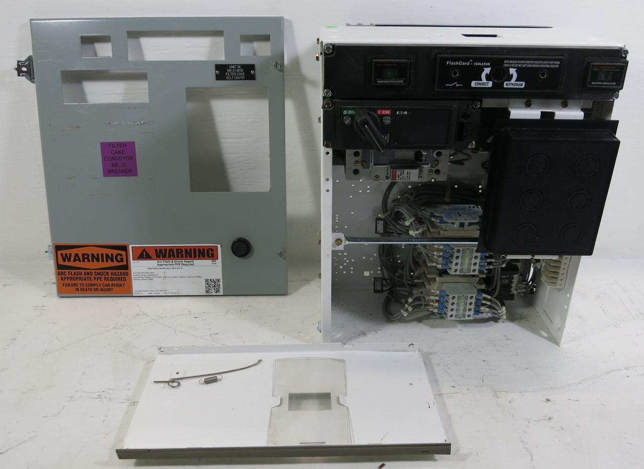 Eaton Freedom FlashGard 15A Breaker Size 1 Reversing Starter 18" MCC Bucket 15 (PM3100-1)