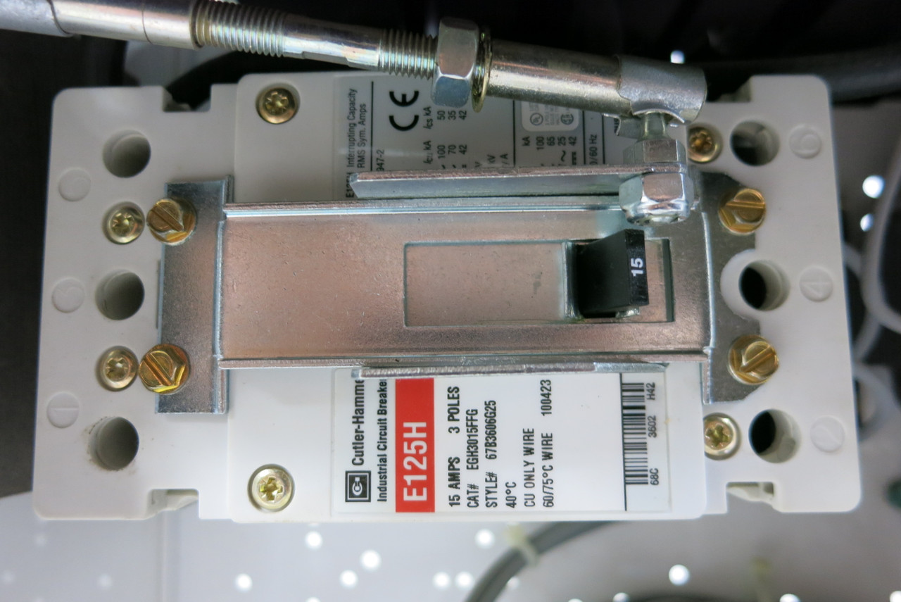 Eaton Freedom FlashGard 15A Breaker Size 1 Reversing Starter 18" MCC Bucket 15 (PM3100-1)