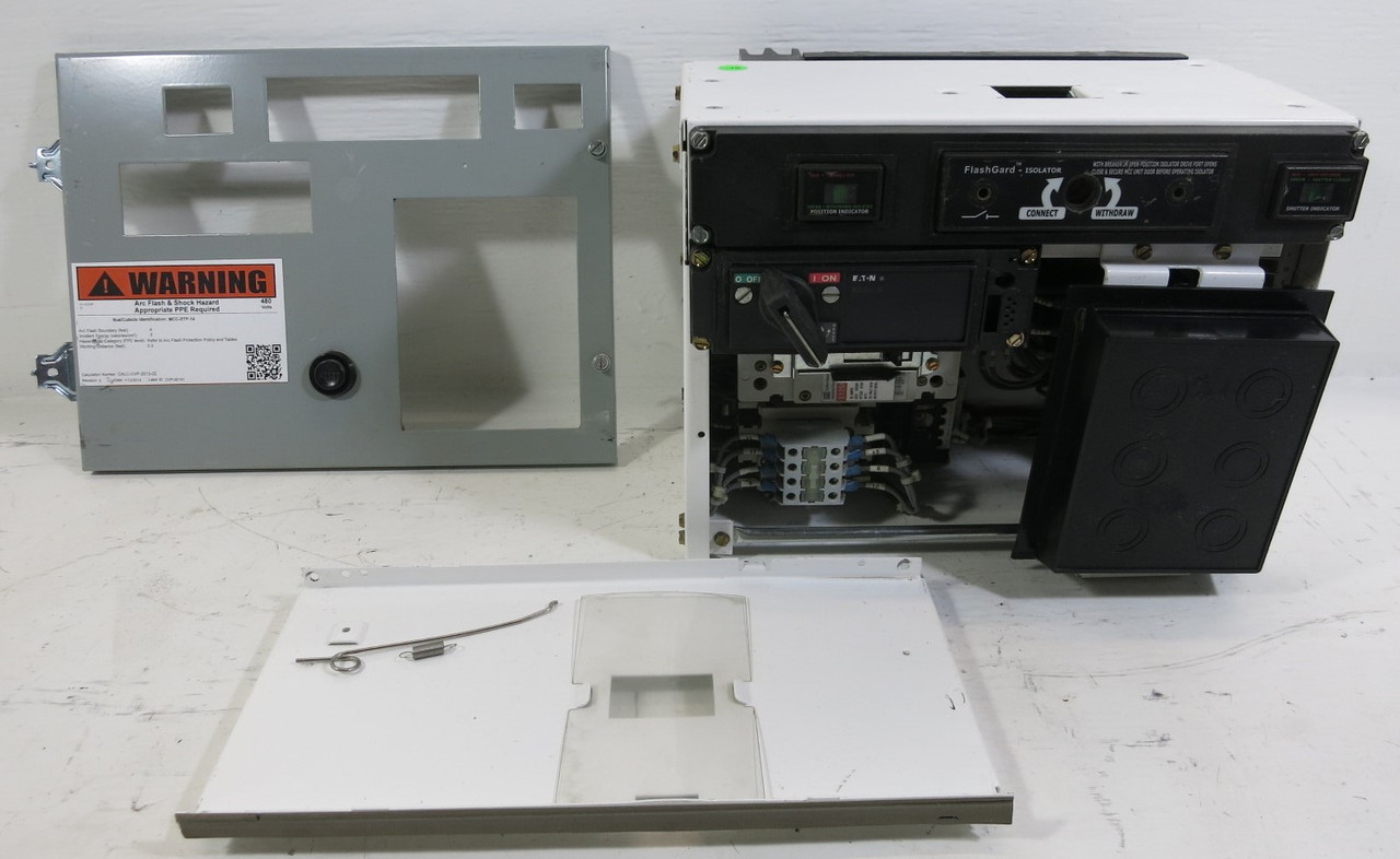 Eaton Freedom FlashGard 15A Breaker Size 1 Starter 12" MCC Bucket Flash Guard 15 (PM3107-9)