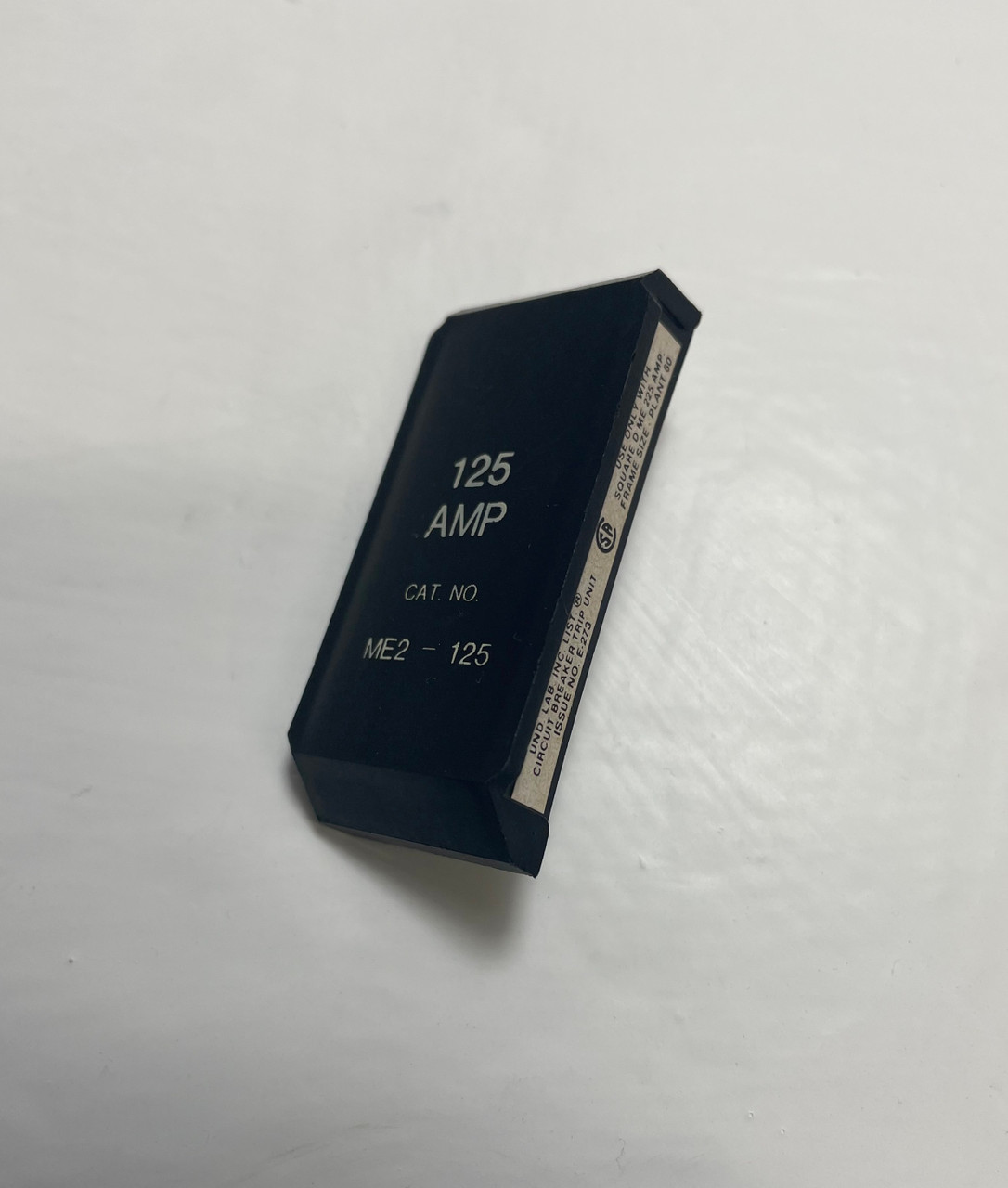 Square D ME2-125 125A Rating Plug Trip Unit for 225 Amp ME Frame Circuit Breaker (EM4212-2)