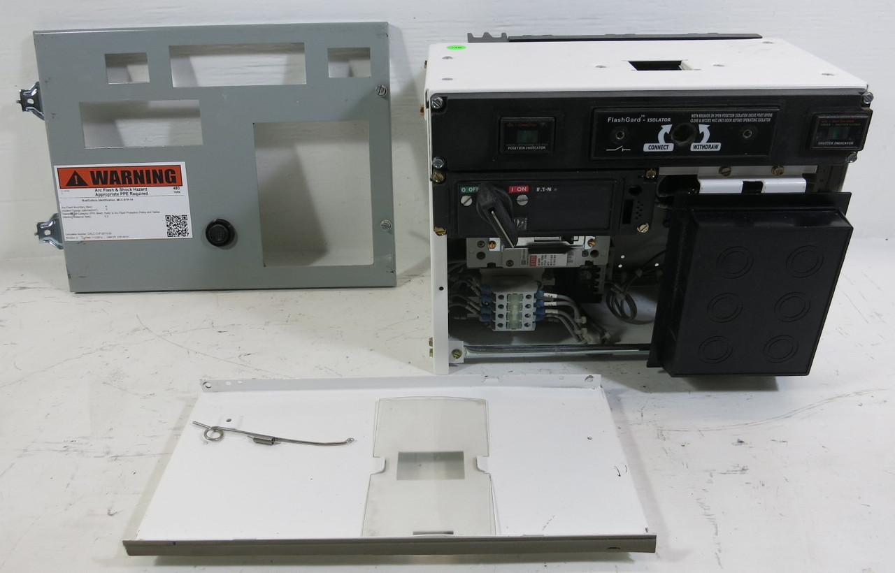 Eaton Freedom FlashGard 30A Breaker Size 1 Starter 12" MCC Bucket Flash Guard 30 (PM3103-4)