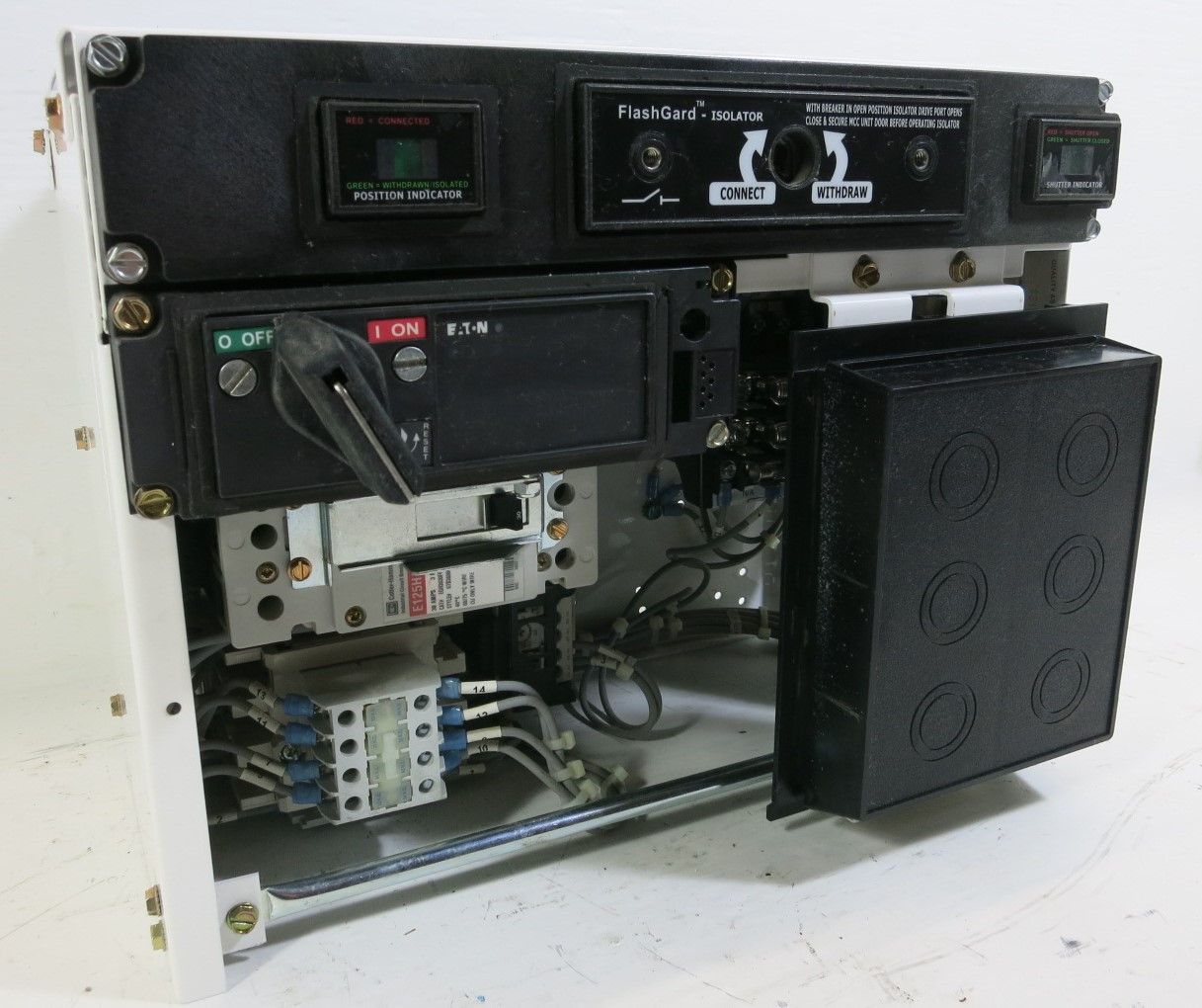 Eaton Freedom FlashGard 30A Breaker Size 1 Starter 12" MCC Bucket Flash Guard 30 (PM3103-4)