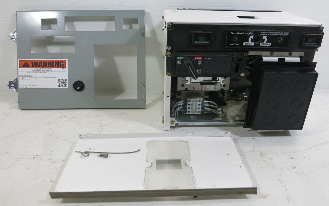 Image of Eaton Freedom FlashGard 35A Breaker Size 1 Starter 12" MCC Bucket Flash Guard 35