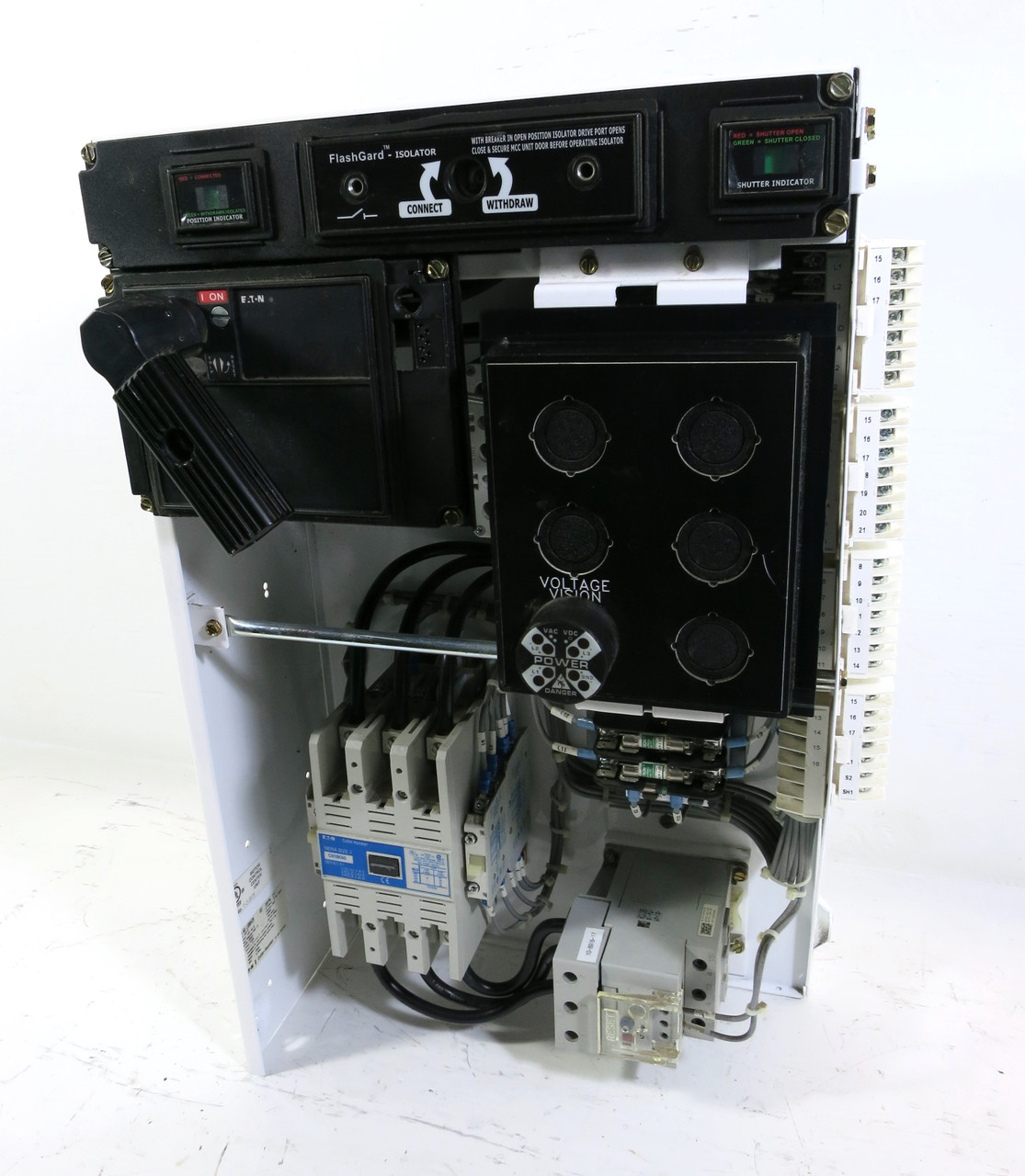 Eaton Freedom FlashGard 150A Breaker Size 3 Starter MCC Bucket 24" Flash Guard (DW3402-2)