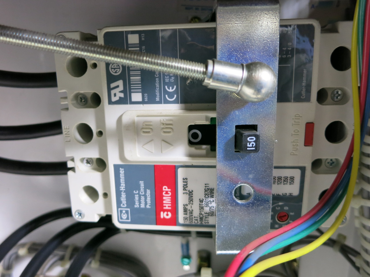 Eaton Freedom FlashGard 150A Breaker Size 3 Starter MCC Bucket 24" Flash Guard (DW3402-2)