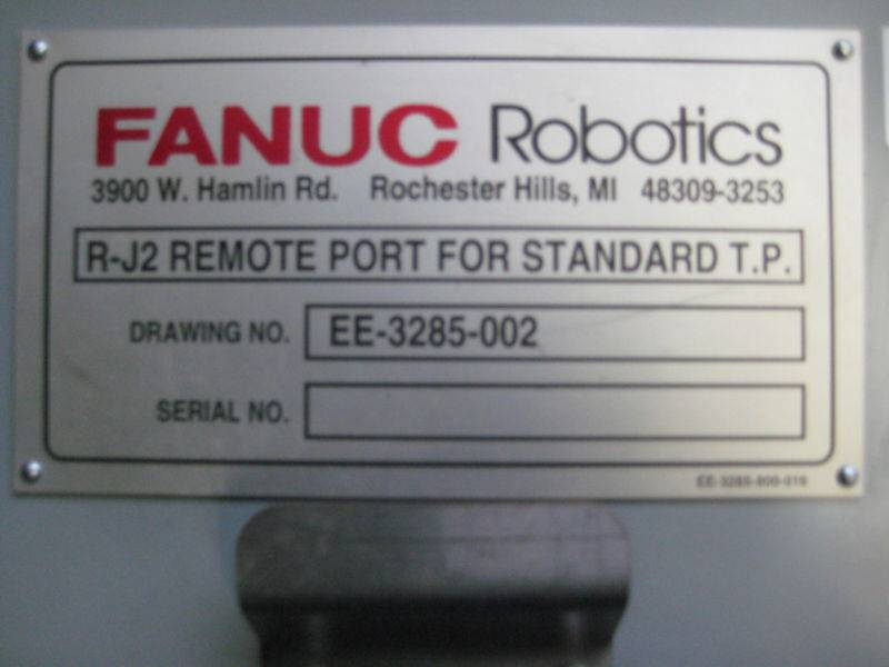 Fanuc EE-3285-002 R-J2 Remote Port for Standard TP T.P. (EBI1378-3)