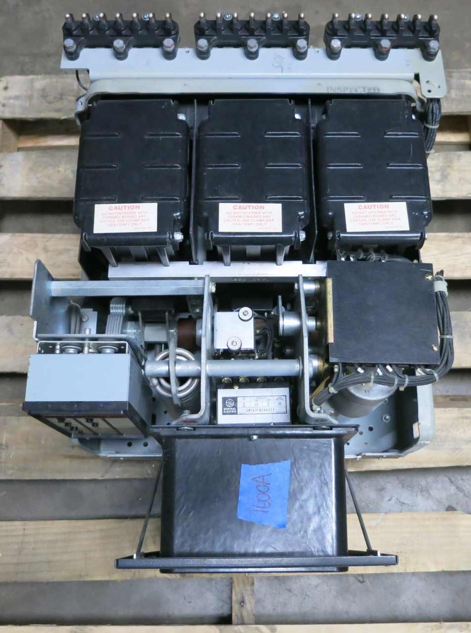 GE AKR-6D-50 1600A Air Breaker TA9VT20MA1 Trip 1600 Amp MicroVersaTrip LS EO (GA0654-4)