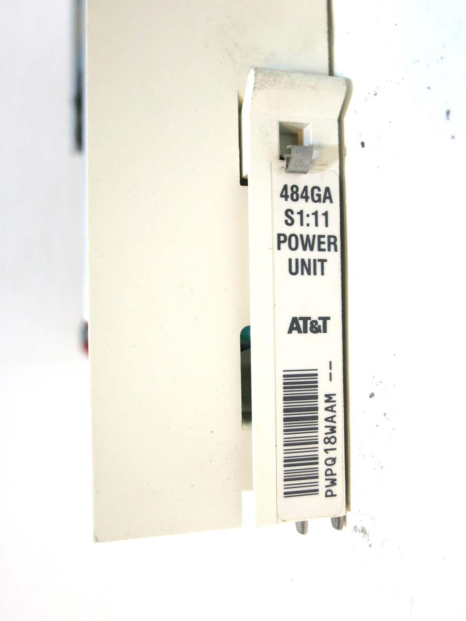AT&T PWPQ18WAAM Power Unit 484GA S1:11 Board Telecommunications Card Supply (DW3434-1)