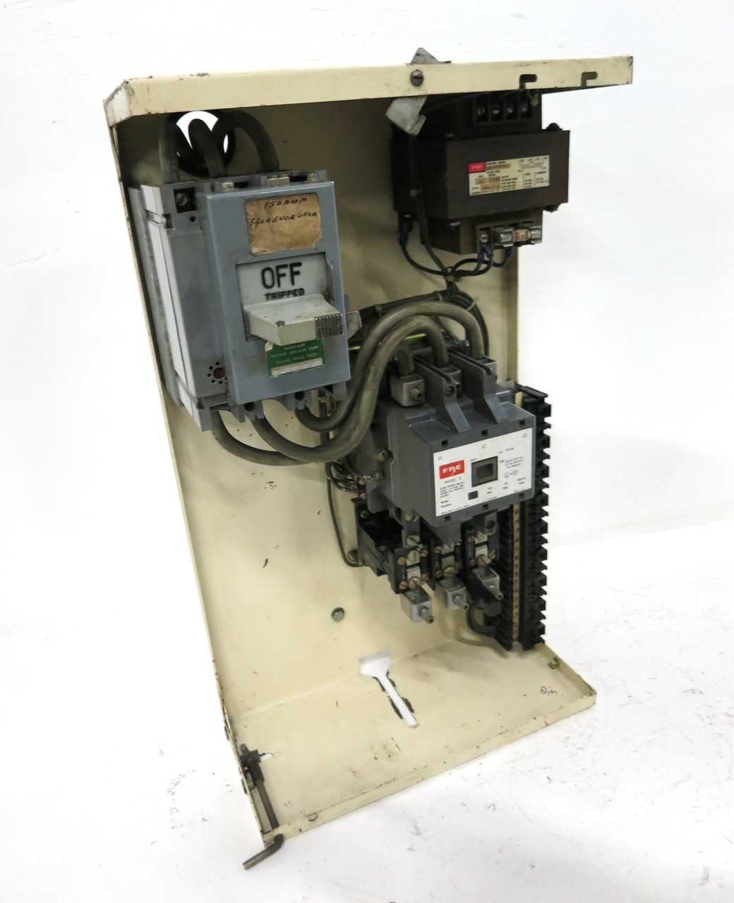FPE 5320 Size 4 Starter 150A Breaker 24" MCC Bucket 150 Amp Motor Control 5310 (DW3445-8)