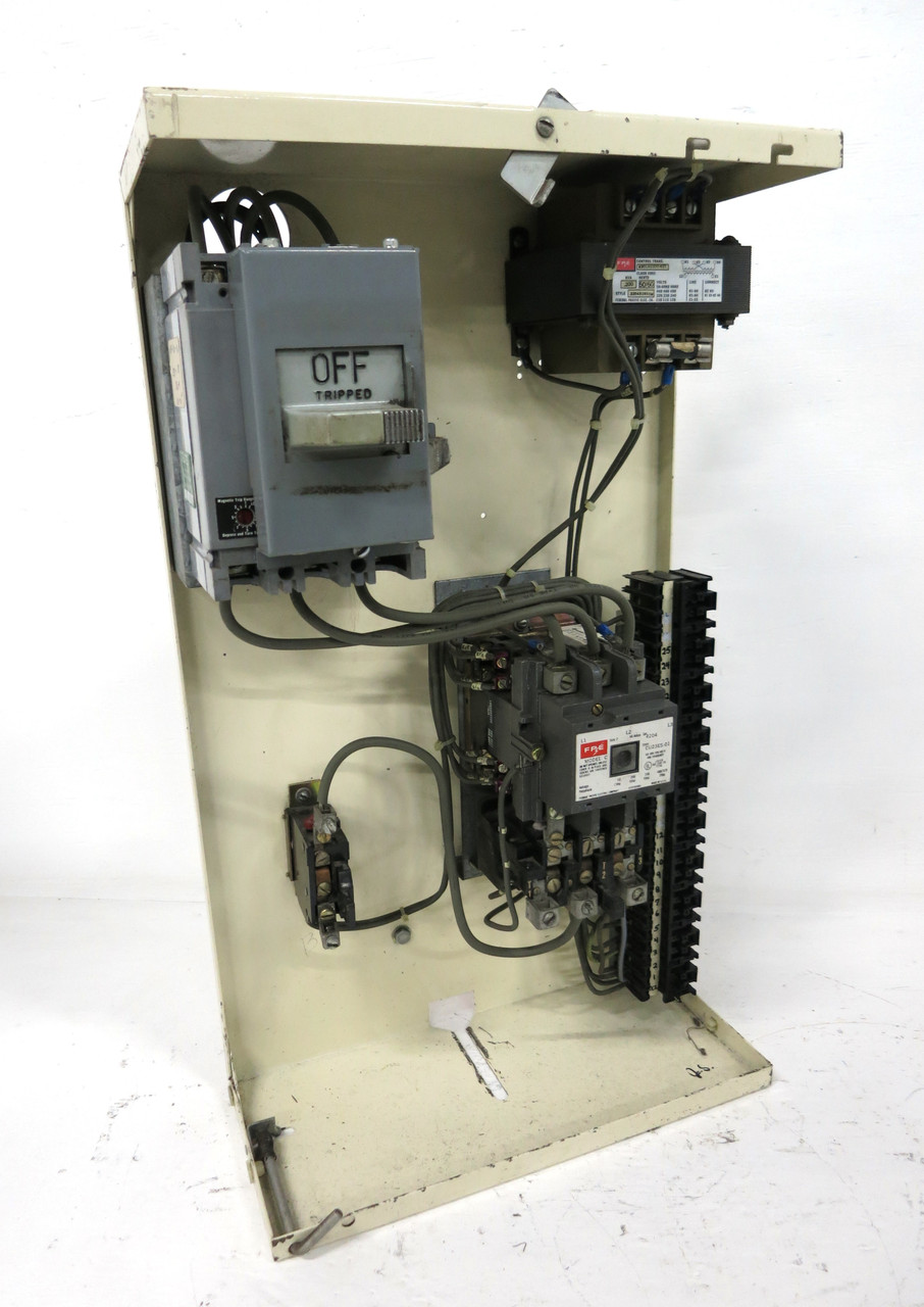 FPE 5320 Size 2 Starter 50A Breaker 24" MCC Bucket 50 Amp Motor Control 5310 (DW3450-3)