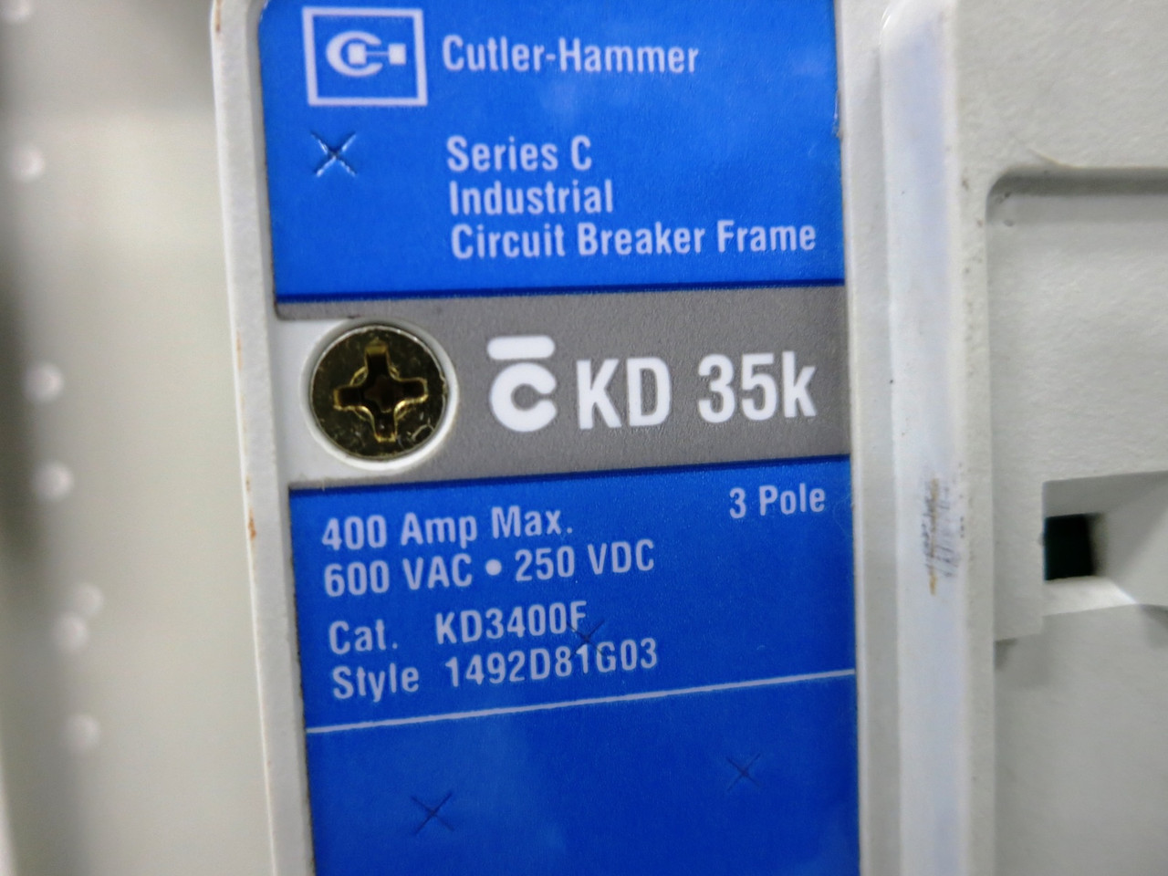 FPE 5320 400A Breaker 18" Feeder MCC Bucket 225A Trip 400 Amp Motor Control 5310 (DW3454-1)