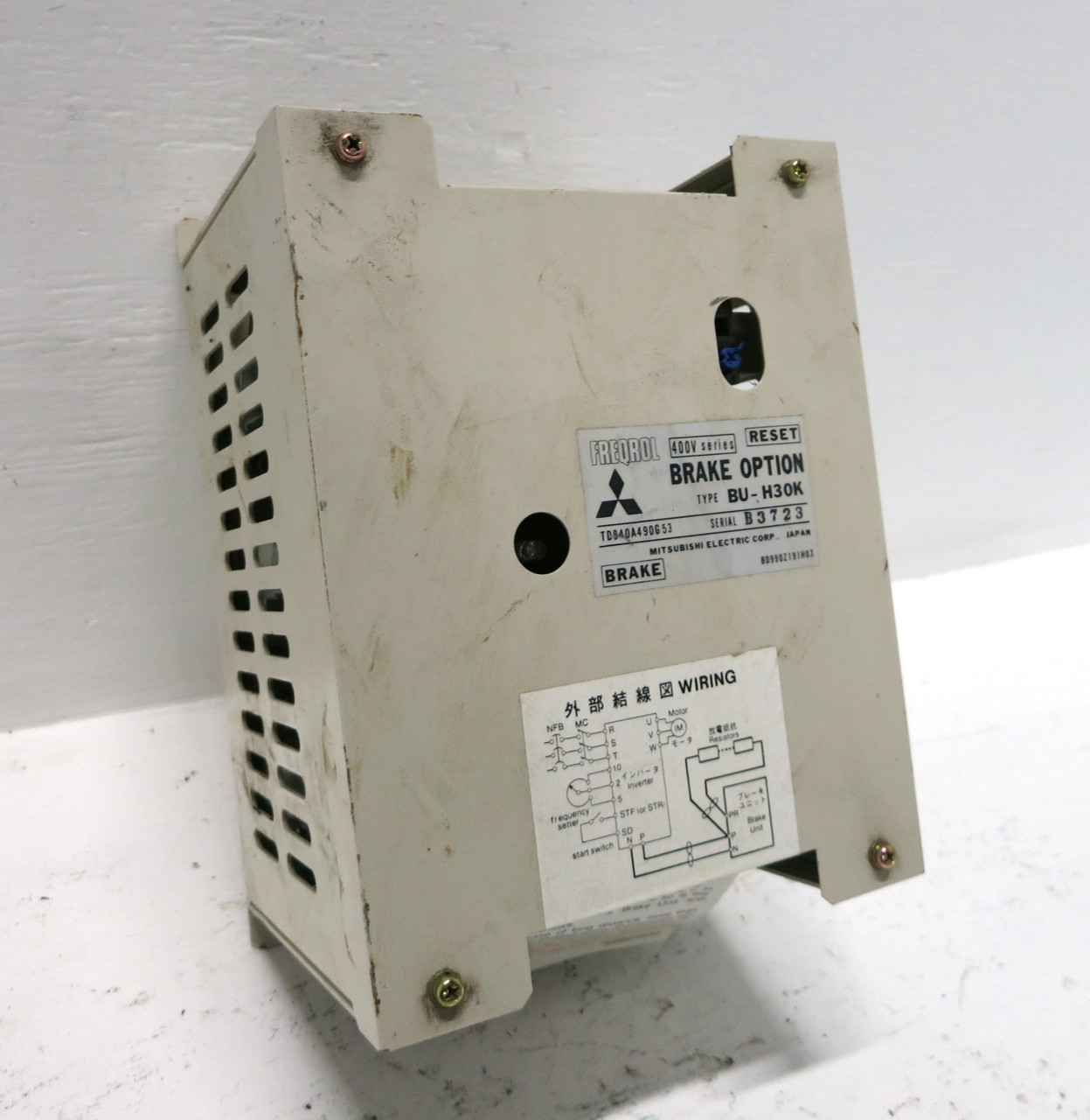 Image of Mitsubishi Freqrol BU-H30K 400V Brake Option Unit Inverter Drive BUH30K Braking