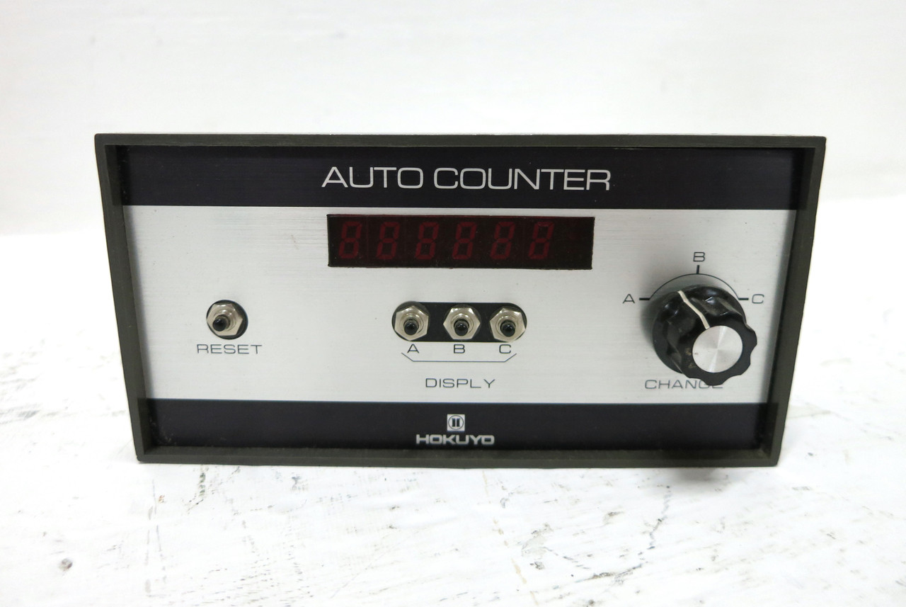 Hokuyo DC-ML6-N Digital Auto Counter DCML6N Display Readout (DW3469-1)