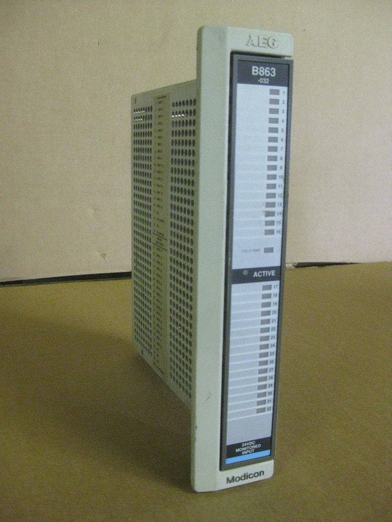 Modicon AS-B863-032 24VDC Monitored Input ASB863032 PLC Module (EBI2985-2)