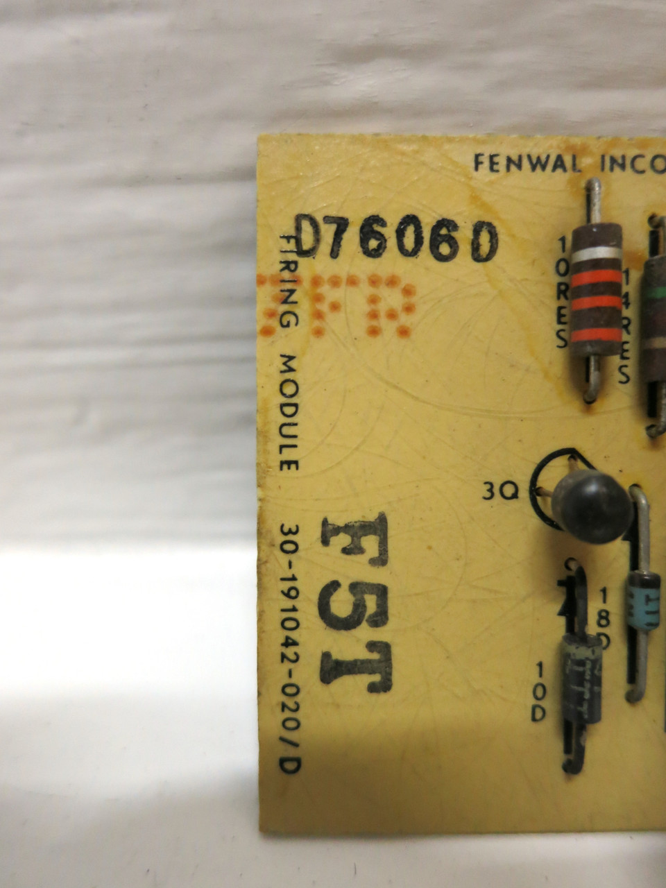 Fenwal 30-191042-020 Firing Module Card PLC Board 30191042020 (DW3505-12)