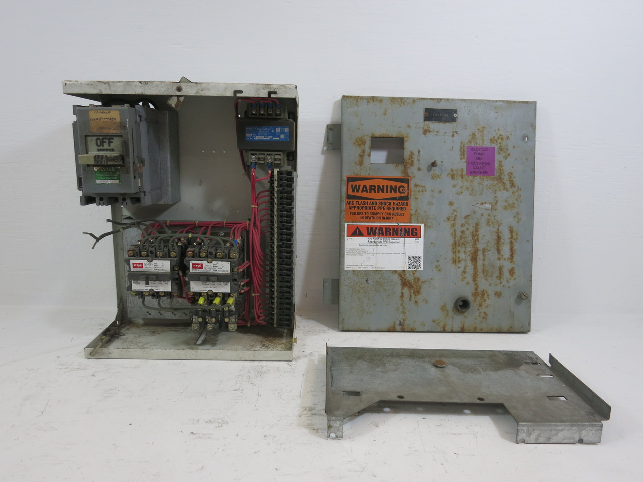 FPE 5320 Size 1 Reversing Starter 25A Breaker 18" MCC Bucket 25 Amp Sz1 5310 (DW3508-152)