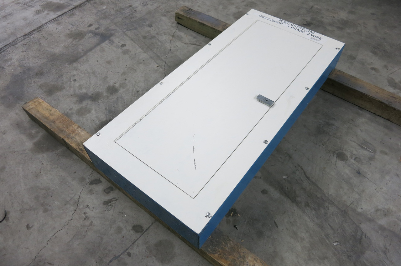 Westinghouse/Cregier 225A 240V 1 Phase 3W Lug In Type Breaker Panel w 6x EHD 15A (PM3123-1)