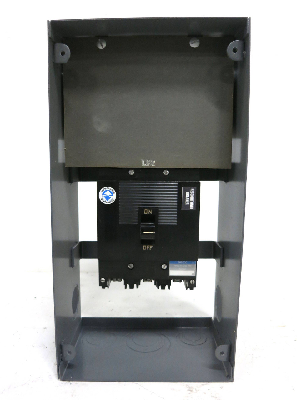 Square D SD-75430 30A 480V Saflex Circuit Breaker Plug-In 3PH 4W Bus Plug 30 Amp (DW2312-1)