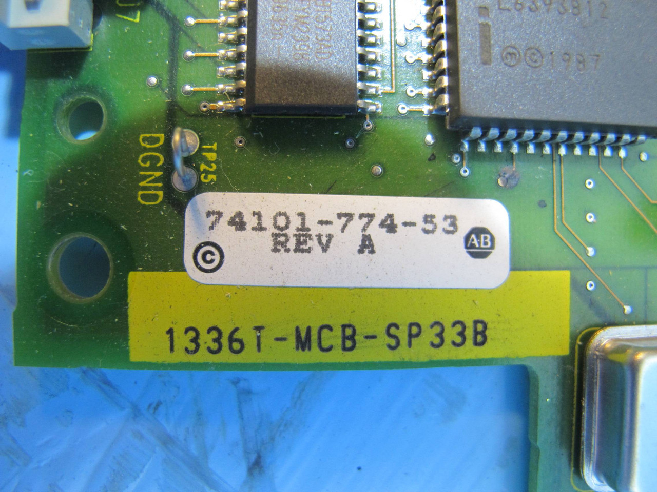 Allen Bradley 74101-774-53 Main Control Board AB 1336 Drive 1336T-MCB-SP33B PCB (NP1822-2)