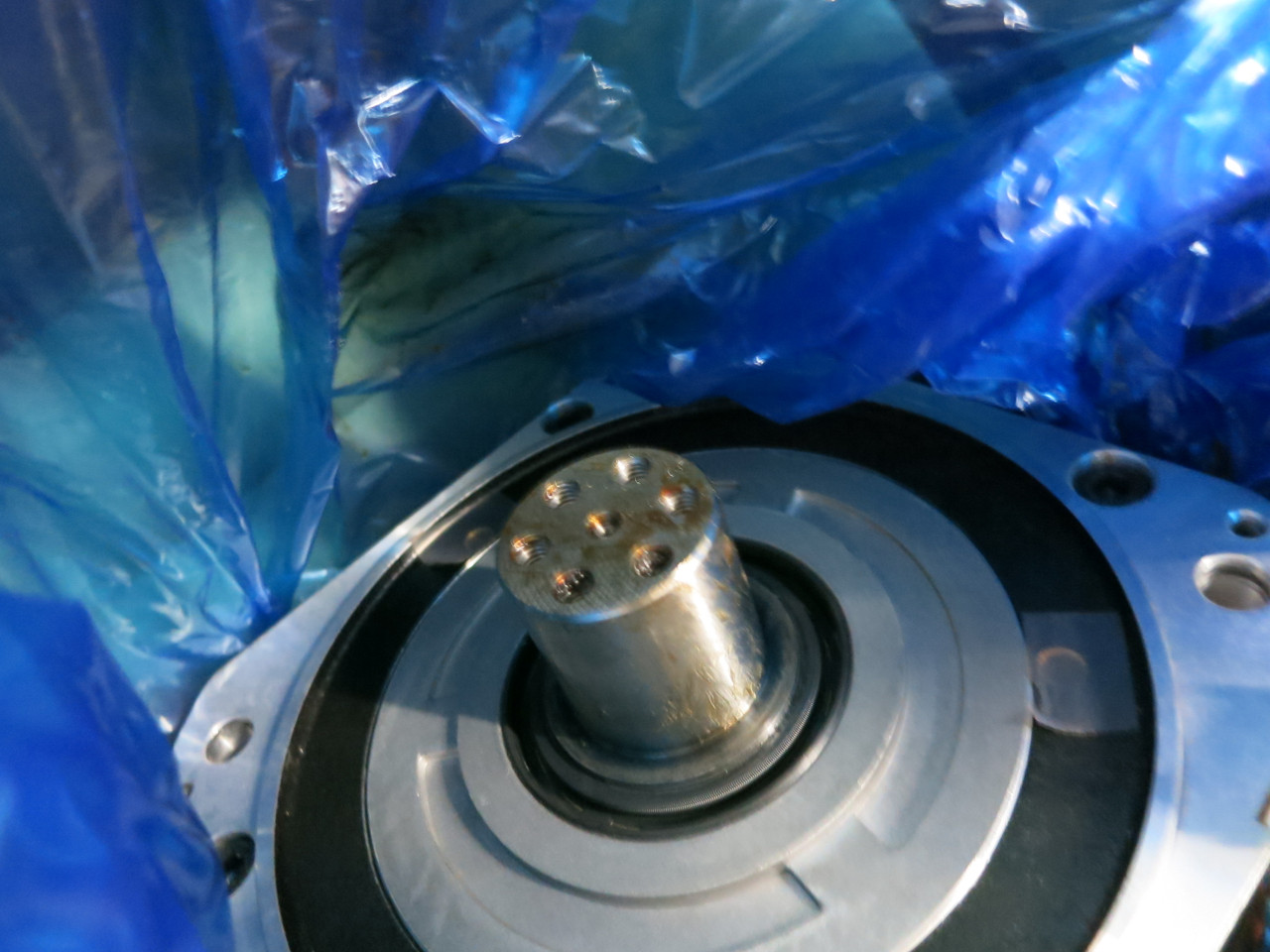 New Sanyo Denki P60B22550RCRSJ Nachi AC Servo Motor 5.5 kW 1700-RPM NIB (GA0695-4)