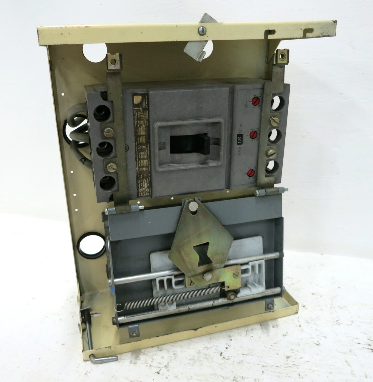 FPE 5320 225A Breaker 18" Feeder MCC Bucket 100A Trip 225 Amp Motor Control 5310 (DW3586-1)