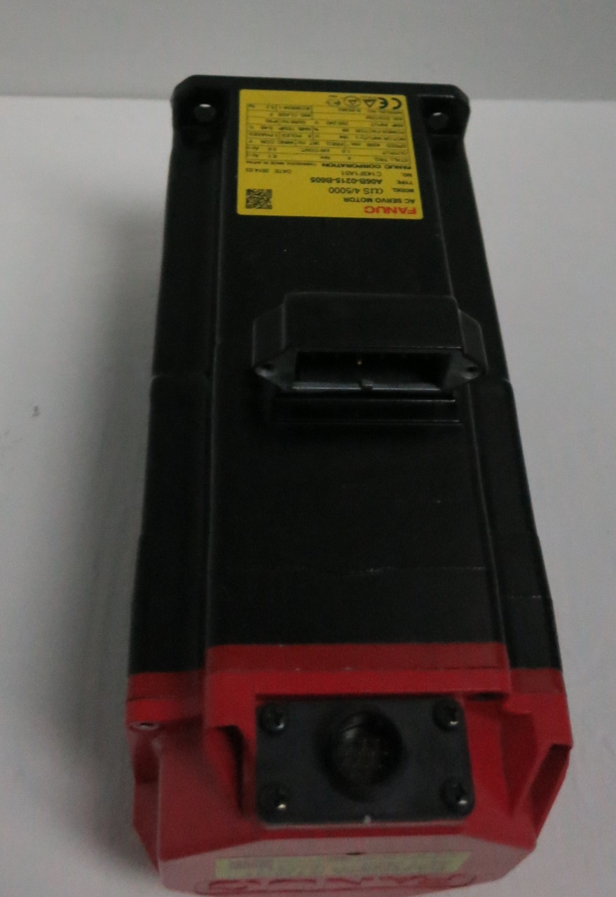 New Fanuc AiS 4/5000 A06B-0215-B605 4000 RPM AC Servo Motor Pulsecoder aiAR128 (GA0705-3)