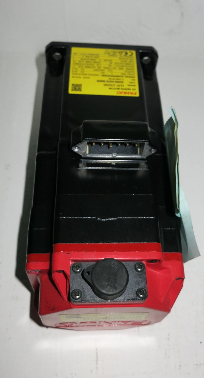 New Fanuc aiF 2/5000 A06B-0205-B605 4000 RPM AC Servo Motor Pulsecoder aiAR128 (GA0706-5)