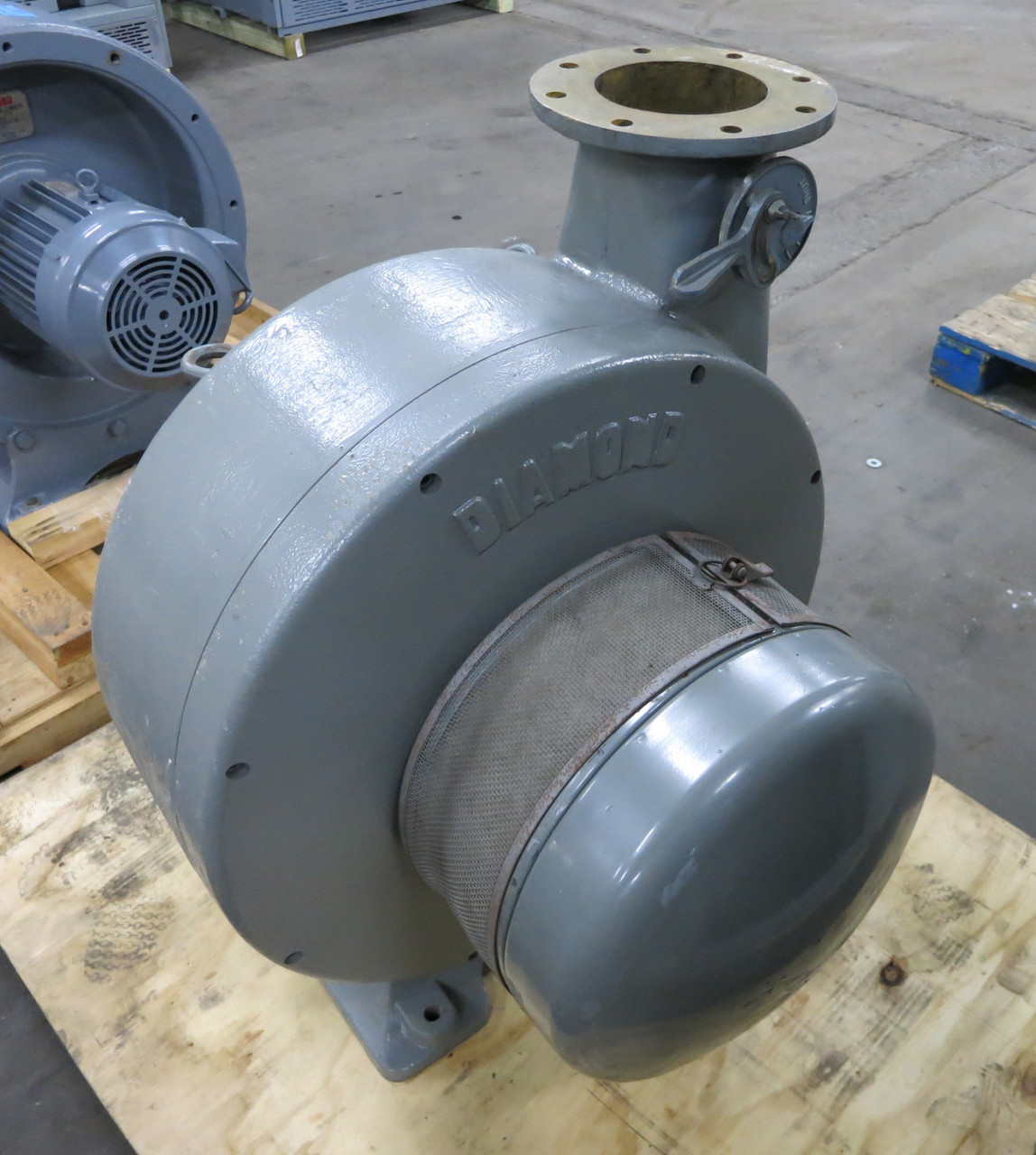Chugai 2HTB-5C2-60M4(T) Diamond Turbo-Blower 7.5 HP Motor 3PH 883 CFM 3500 RPM (DW3604-2)