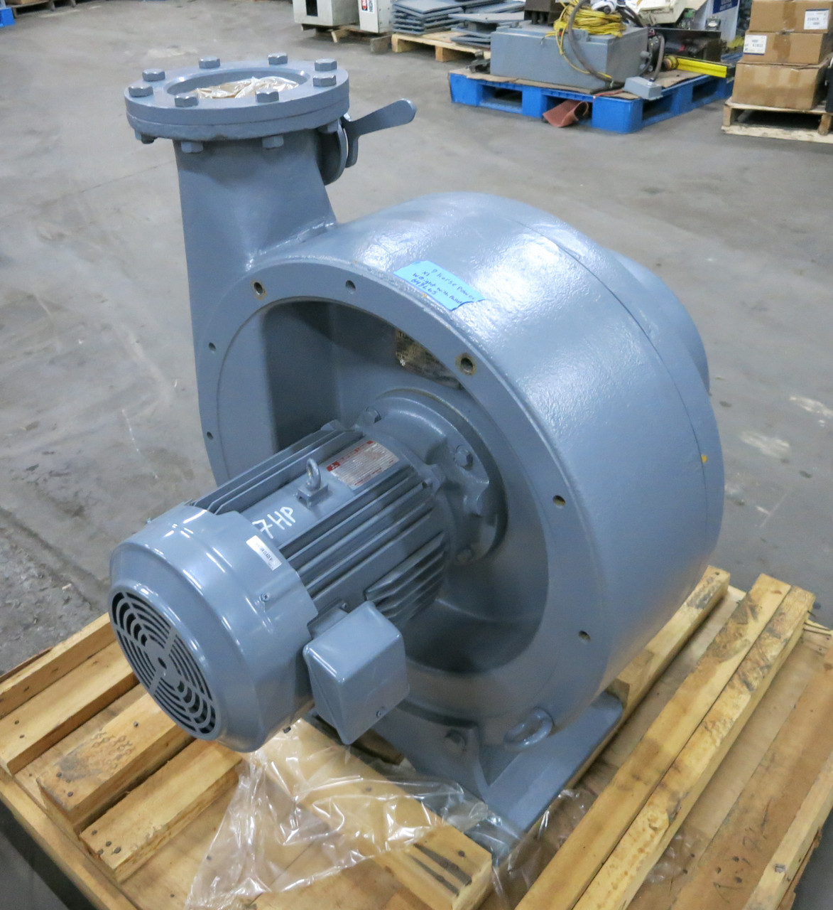 Chugai 2HTB-5C2-60M(MFB) Diamond Turbo-Blower 7.5HP Motor 3PH 883 CFM 3500 RPM (DW3603-1)