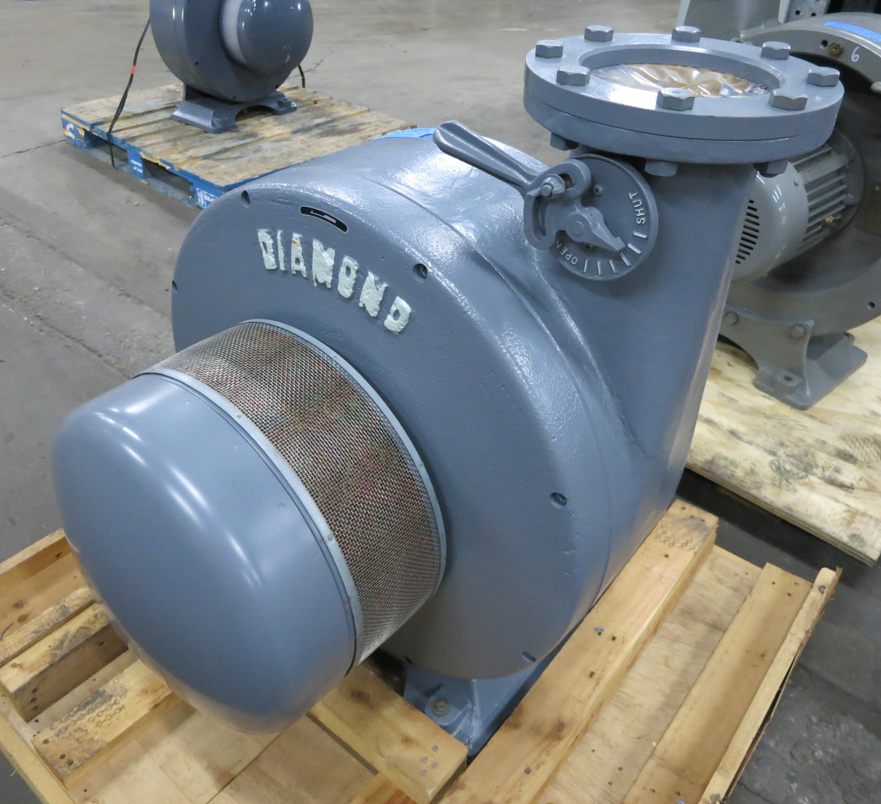 Chugai 2HTB-5C2-60M(MFB) Diamond Turbo-Blower 7.5 HP Motor 3PH 883 CFM 3500 RPM (DW3603-1)