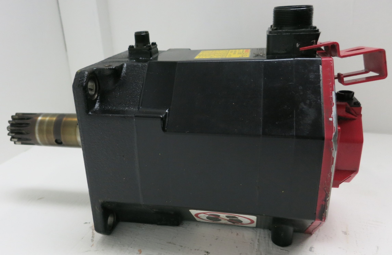 Fanuc a 12/3000i A06B-0243-B605 2000 RPM AC Servo Motor Pulsecoder a64iA (GA0710-5)