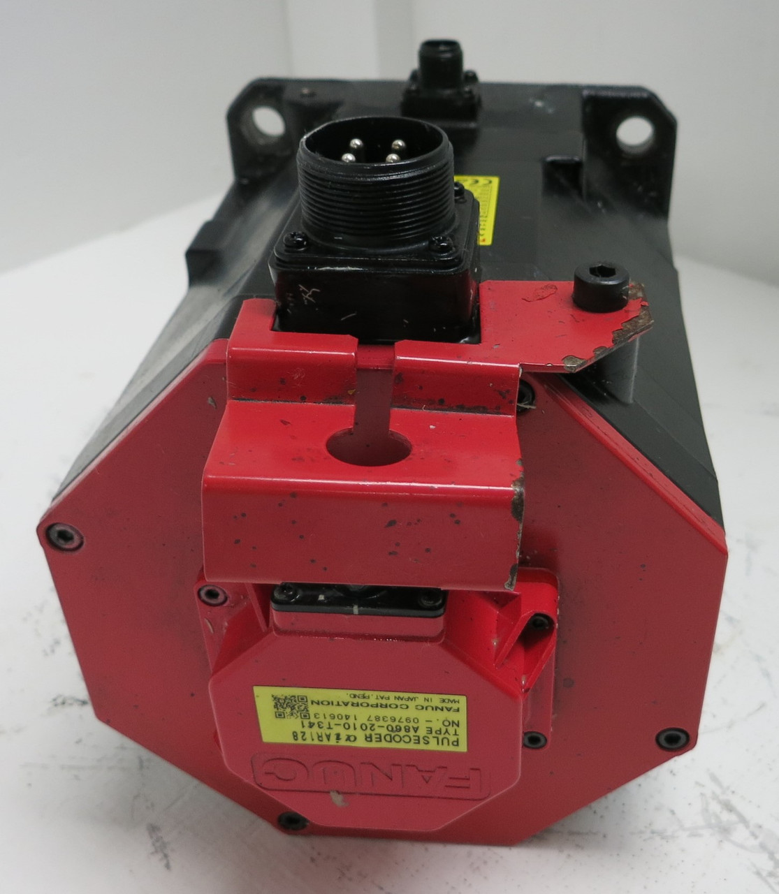 Fanuc aiF 12/4000 A06B-0243-B605#S000 3000 RPM AC Servo Motor Pulsecoder aiAR128 (GA0713-2)