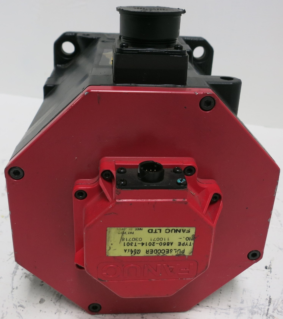 Fanuc a 22/4000iS A06B-0265-B605 3000 RPM AC Servo Motor Pulsecoder a64iA (GA0719-1)