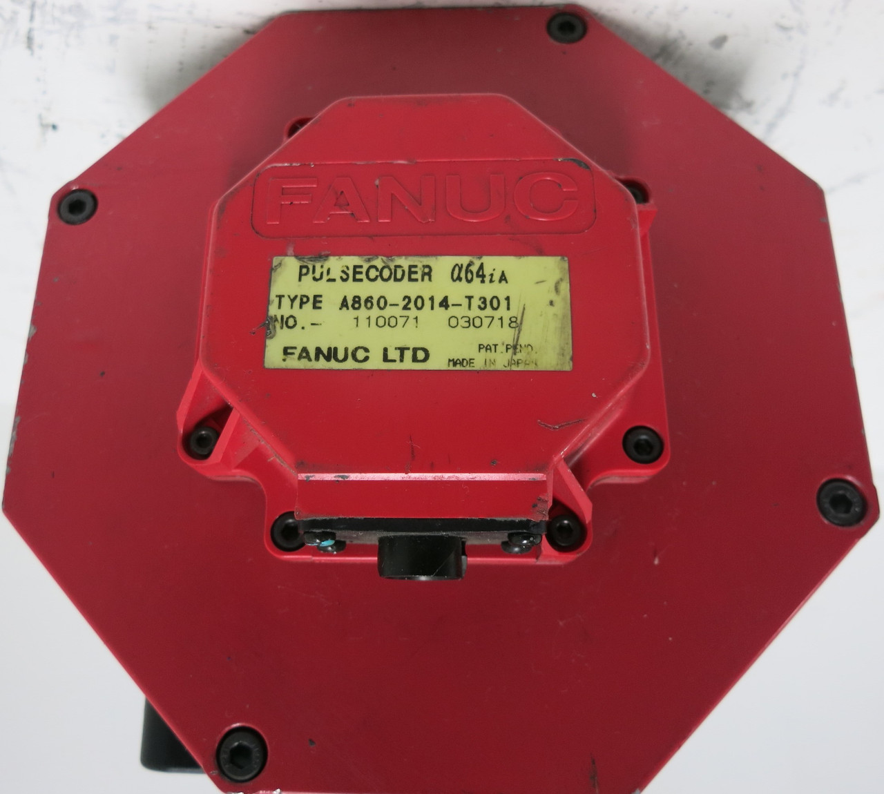 Fanuc a 22/4000iS A06B-0265-B605 3000 RPM AC Servo Motor Pulsecoder a64iA (GA0719-1)