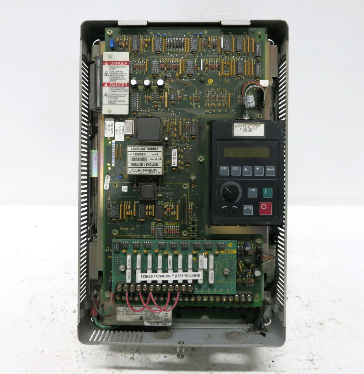 Allen Bradley 1336S-B010-AN-EN-HA1-L6 10HP VS AC Drive 480V 1336SB010 10 HP (DW3613-4)