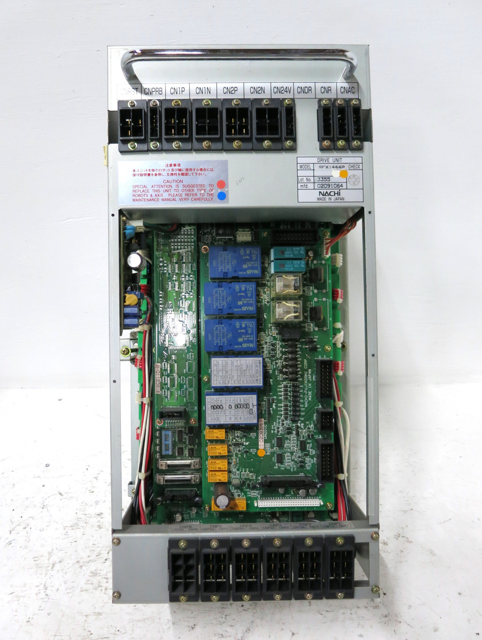 Nachi RFX1444P Servo Amplifier Robotic Drive Unit Robot RFX-1444P UM201C (DW3641-4)
