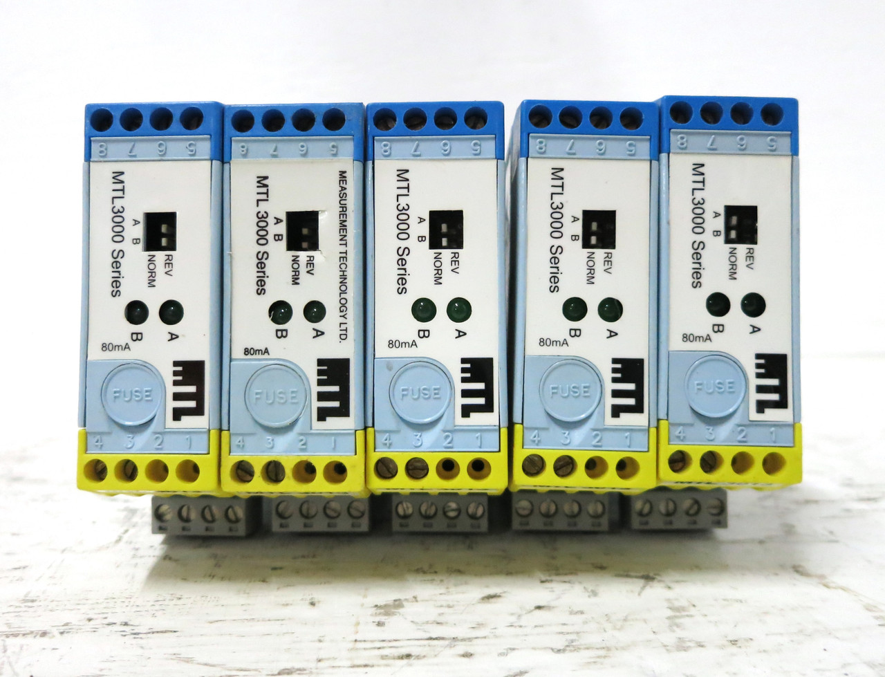 Measurement Technology MTL-3013 2Ch Switch Proximity Detector Relay (LOT OF 5) (DW3650-10)