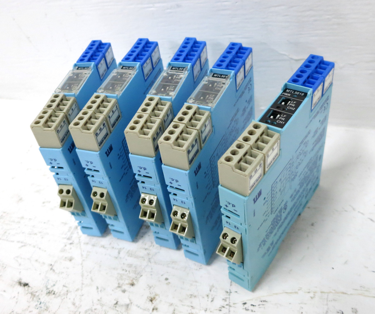 Image of Measurement Technology MTL5018 2Ch Switch Proximity Detector Relay (LOT OF 5)