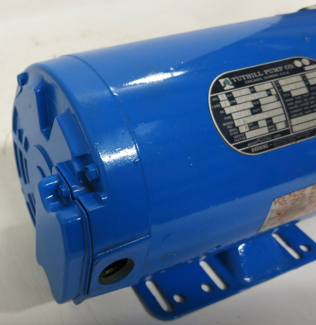 Tuthill Pump Motor 2HP XL56HCZ Type P 1725 RPM R602805B B903 230/460V 6.0A Doerr (GA0355-1)