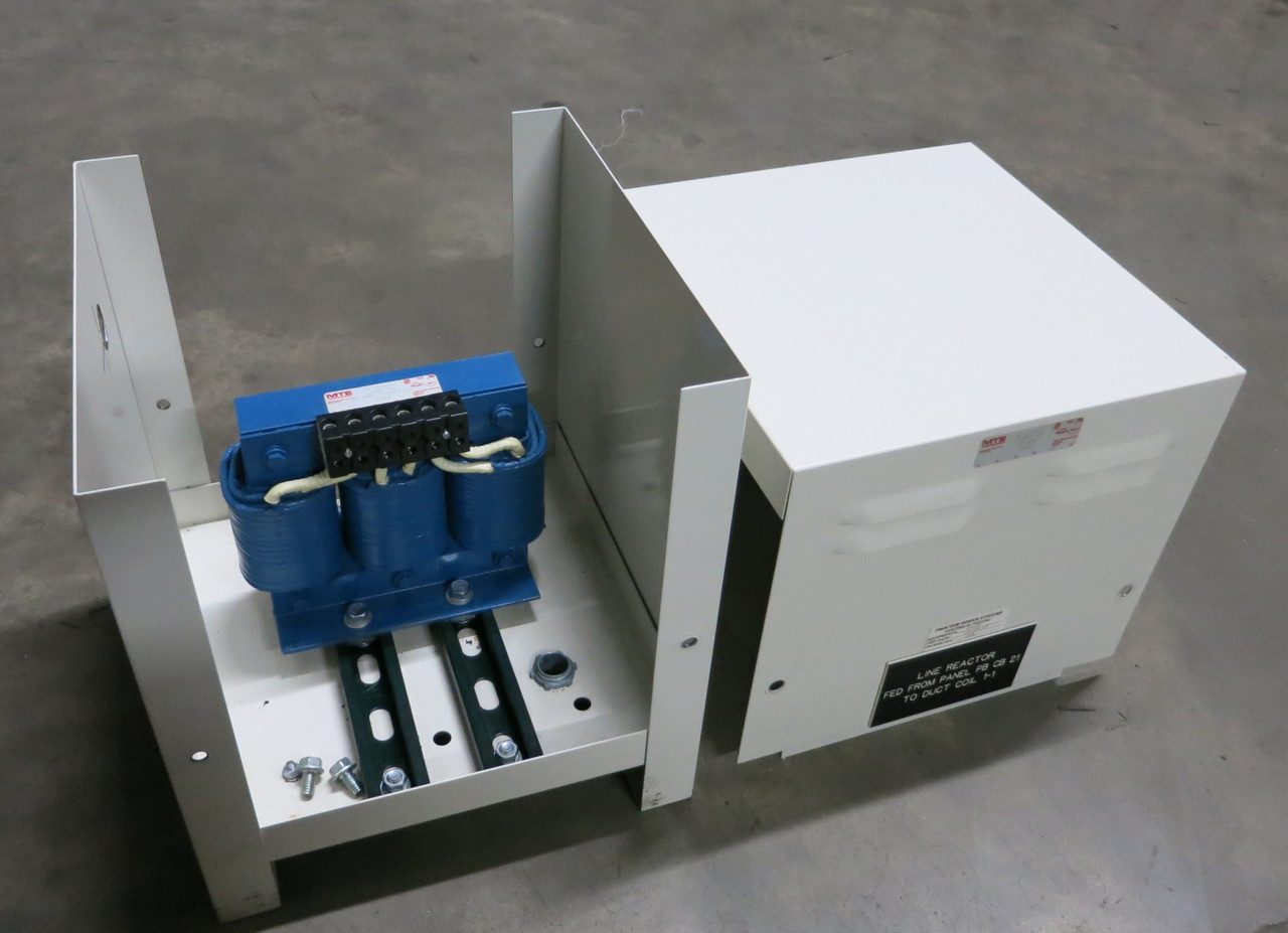 MTE RL-03513 Drive Line Reactor w Enclosure 3PH RL-03503 35A 1.2 mH RL03503 (GA0619-2)