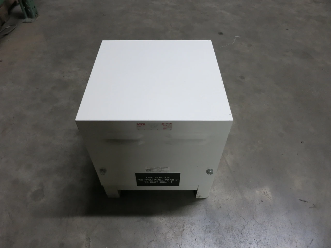 MTE RL-03513 Drive Line Reactor w Enclosure 3PH RL-03503 35A 1.2 mH RL03503 (GA0619-1)