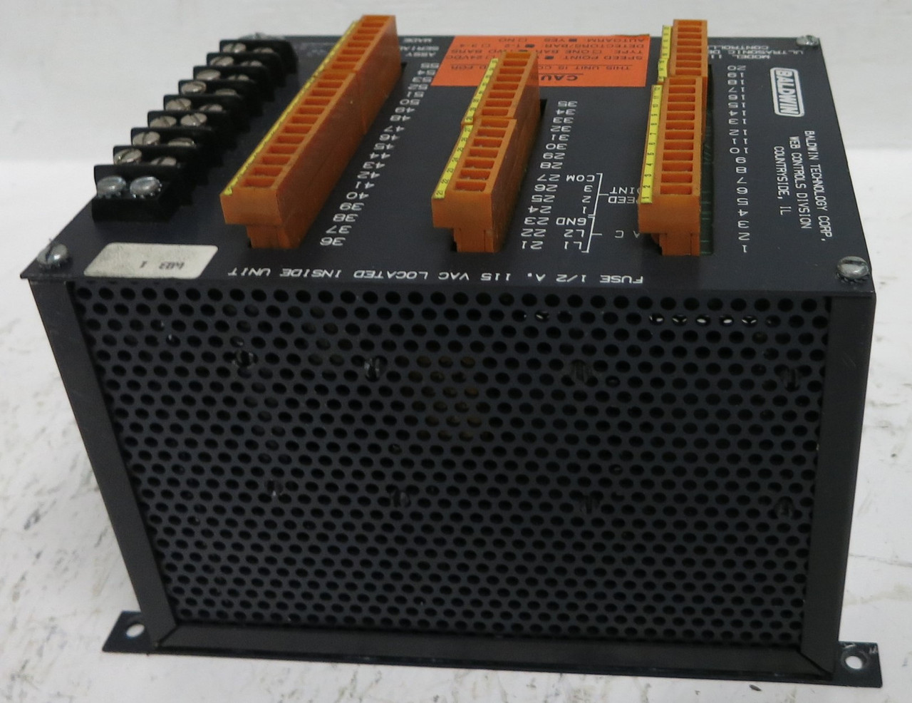 Baldwin 1125 Ultrasonic Detector Controller A502-8001-03 Rev 01 (GA0683-4)