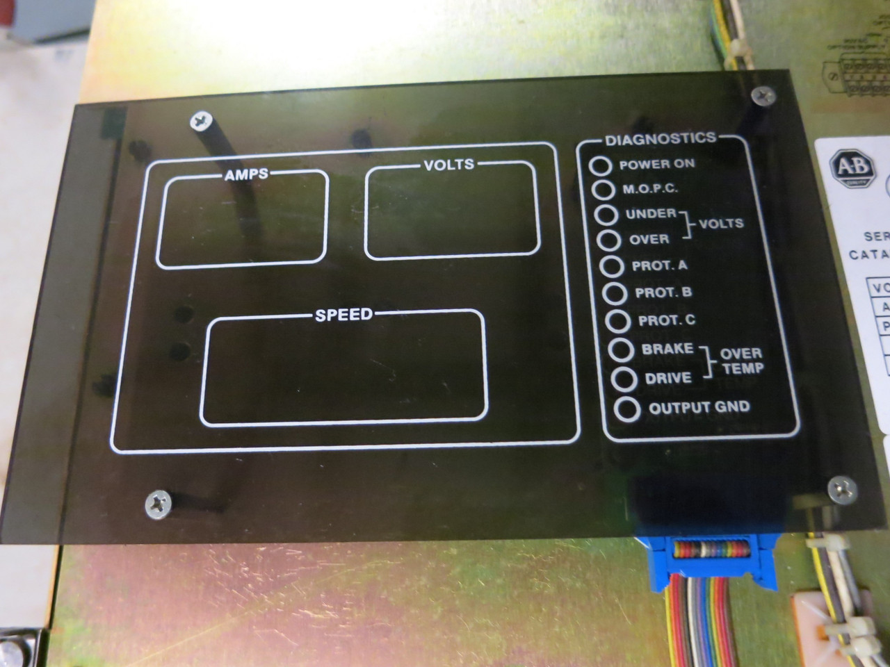 Allen Bradley 1334-EOB-NW 10 HP AC VS Drive 460V 12 kVA 15A 1334-E0B VFD (GA0744-1)